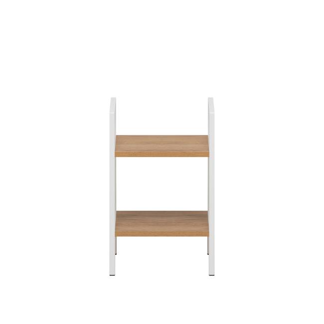 Стеллаж Leset Стилвуд 12 узкий, 2 полки Белый