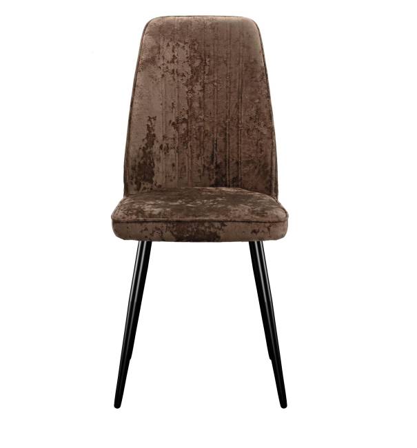 Стул DikLine 327 поворотный M05 шоколад, ножки черные