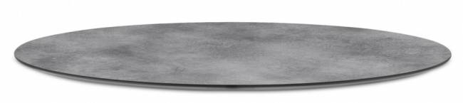 Стол ламинированный барный складной Tripe Folding тортора, цементный Ø600х1100 мм