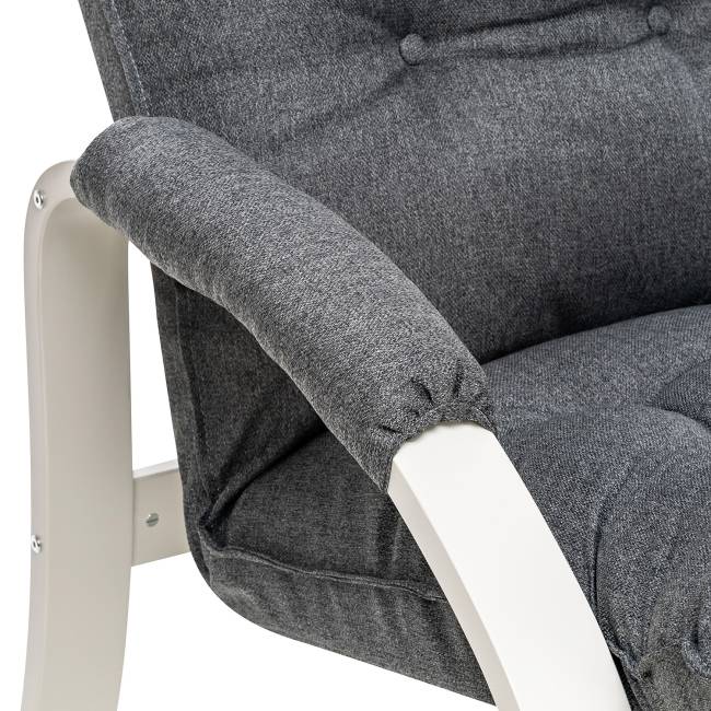 Кресло-трансформер Leset Левада Слоновая кость Malmo 95 (темно-серый)