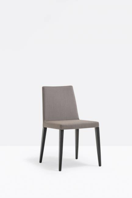 Стул деревянный мягкий Dress венге, серый 500х520х820 мм Стул деревянный мягкий Dress венге, серый 500х520х820 мм