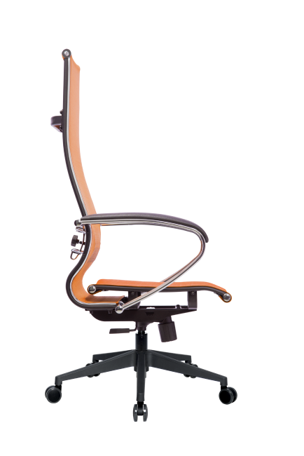 Кресло МЕТТА-7(MPRU)/подл.131/осн.002, оранжевый/оранжевый