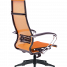 Кресло МЕТТА-7(MPRU)/подл.131/осн.002, оранжевый/оранжевый