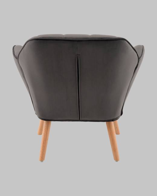 Кресло Руди серый