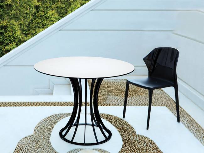 Стол ламинированный обеденный Onix Round Ø1200х750 мм