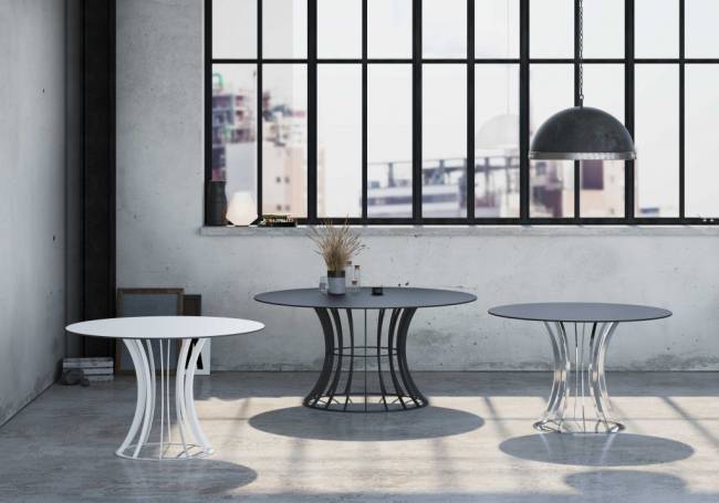 Стол ламинированный обеденный Onix Round Ø1200х750 мм