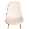 Стул BREEZE (mod. JSC-58) / 1 шт. в упаковке Велюр/металл , 44 х 53 х 86 см, Creamy (кремовый) HLR 5 / натуральный кремовый Велюр/металл