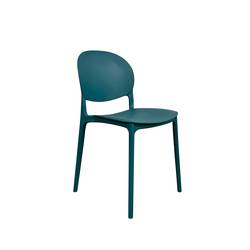 Стул Briny пластик темно-бирюзовый