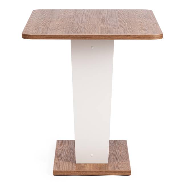 Стол обеденный TIBI нераздвижной ЛДСП, 68,6 х 110 х 75 см, Дуб Канзас/Пепел Дуб Канзас/Пепел ЛДСП