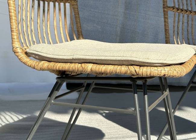 Обеденный стул плетеный CHARLOTTE  Joygarden