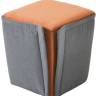 Пуф с обивкой Finferlo 400х400х450 мм Пуф с обивкой Finferlo 400х400х450 мм