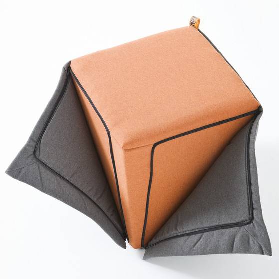 Пуф с обивкой Finferlo 400х400х450 мм Пуф с обивкой Finferlo 400х400х450 мм