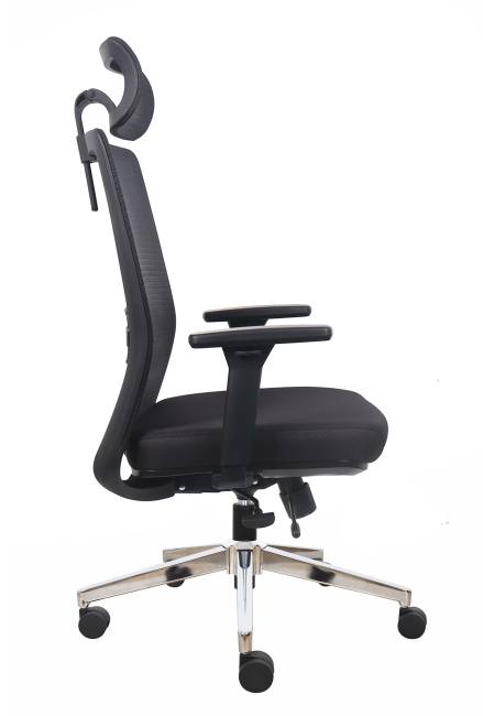 Кресло офисное / Райт грэй / Right grey / серая сетка/ серая ткань /хром база Кресло офисное / Райт грэй / Right grey / серая сетка/ серая ткань /хром база