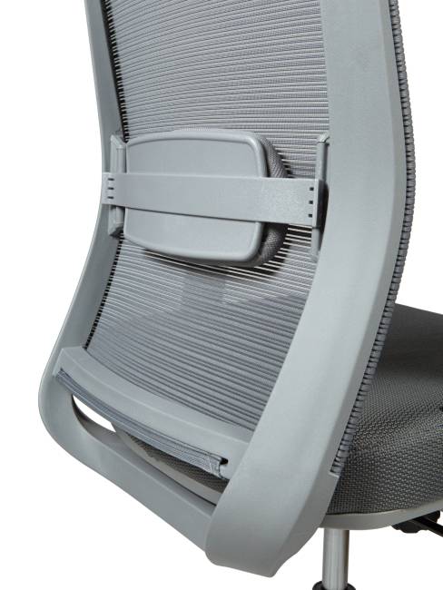 Кресло офисное / Райт грэй / Right grey / серая сетка/ серая ткань /хром база Кресло офисное / Райт грэй / Right grey / серая сетка/ серая ткань /хром база