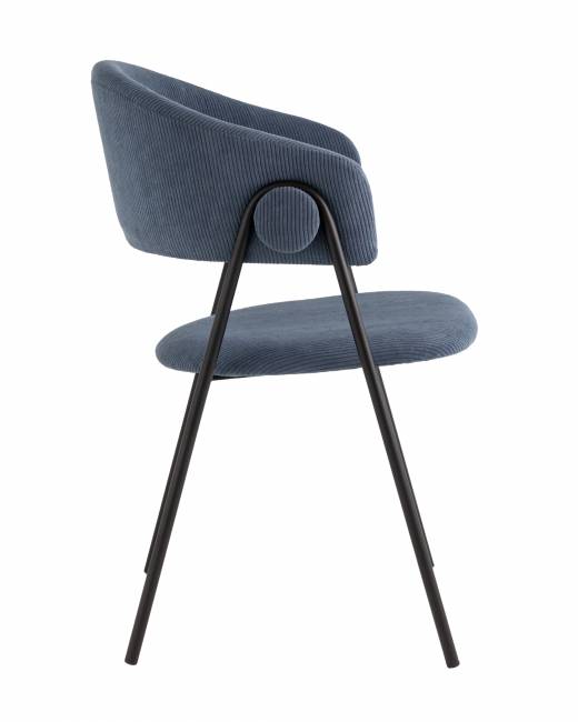 Стул Колин NEW вельвет пыльно-синий