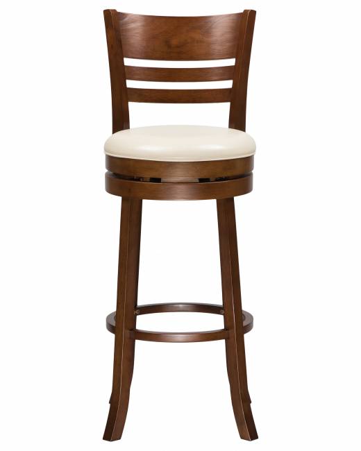 Стул барный DOBRIN WILLIAM BAR, шоколад, кремовый