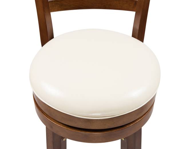 Стул барный DOBRIN WILLIAM BAR, шоколад, кремовый