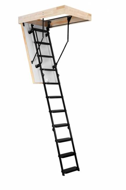 Чердачная складная лестница Metal T3 SUPER