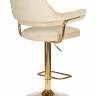 Стул барный DOBRIN CHARLY GOLD, бежевый велюр (MJ9-10)