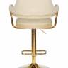 Стул барный DOBRIN CHARLY GOLD, бежевый велюр (MJ9-10)