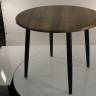 Стол на металлокаркасе круглый М301.0А52 Дуб бомонт лофт  