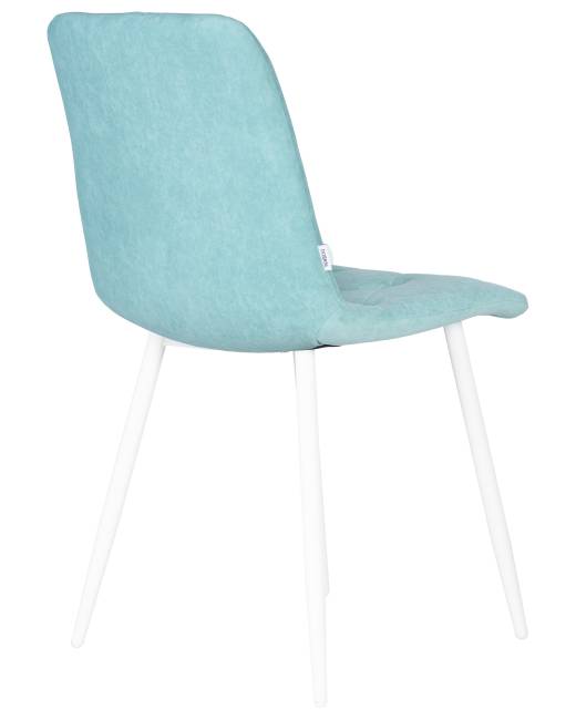 Стул обеденный DOBRIN CHILLY ROMBO, Тиффани Simple 51, основание белый