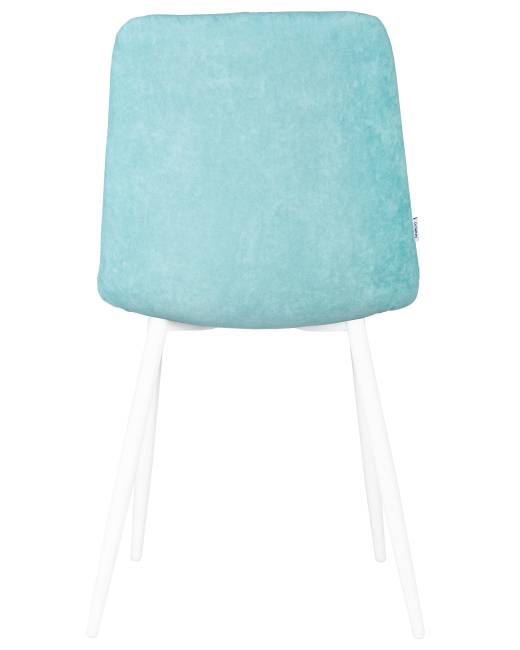 Стул обеденный DOBRIN CHILLY ROMBO, Тиффани Simple 51, основание белый