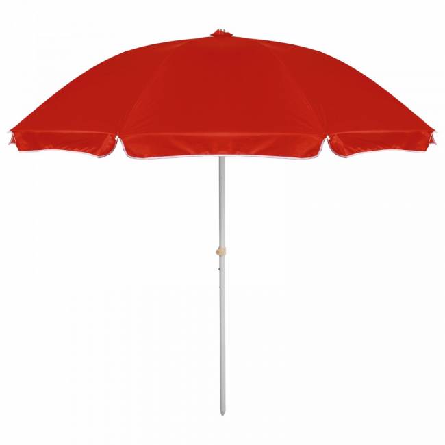 Зонт Классика 2,4м с механизмом наклона, красный