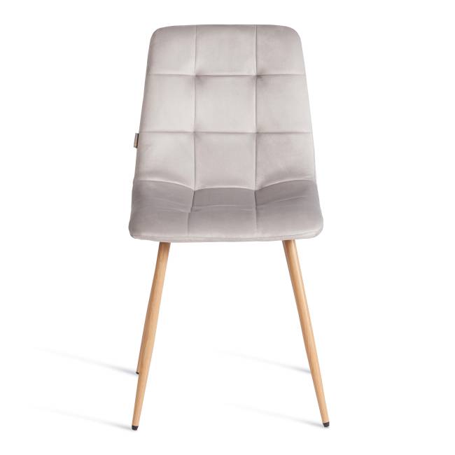 Стул Чилли/Chilly (мод.JSC-220)/2 шт. в упаковке велюр/металл, 44,5х52,5х88см, светло-серый HLR14/натуральный (Комплект из 2 шт.) светло-серый Велюр/металл Стул Чилли/Chilly (мод.JSC-220)/2 шт. в упаковке велюр/металл, 44,5х52,5х88см, светло-серый HLR14/натуральный (Комплект из 2 шт.) светло-серый Велюр/металл