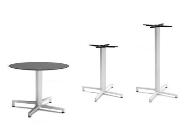 Подстолье металлическое Domino серебристый 490х540х500 мм