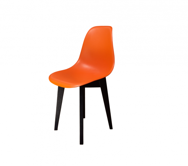 Стул Сашш чёрный /оранжевый Стул Сашш чёрный /оранжевый