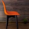 Стул Сашш чёрный /оранжевый Стул Сашш чёрный /оранжевый