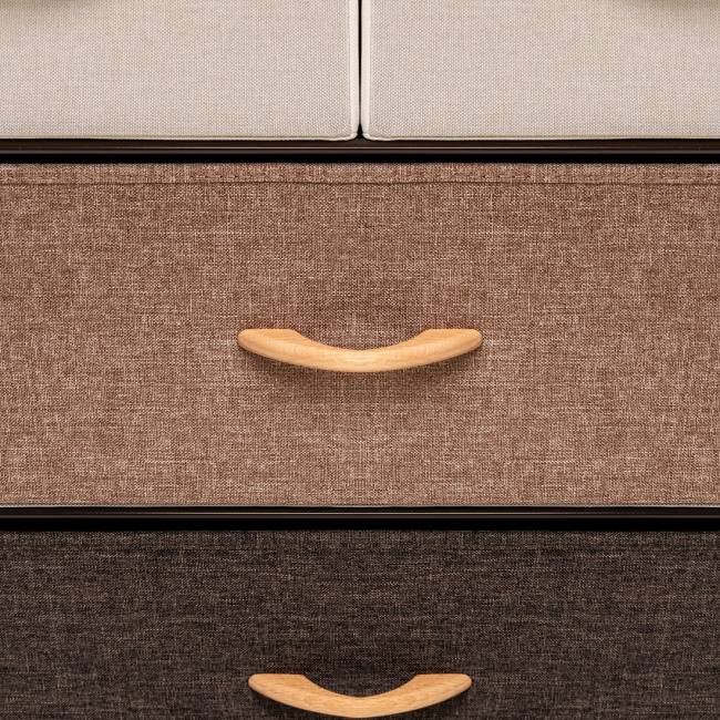 Комод Leset Локи 4 ящ., Коричневый, Бежевый Коричневый Бежевый, светло-коричневый, темно-коричневый