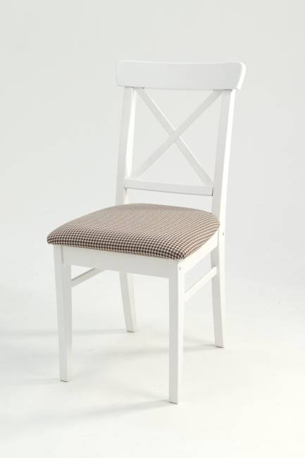 Стул Ингольф ПМ белый/гусиная лапка