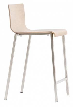 Стул деревянный полубарный Kuadra 465х505х890 мм