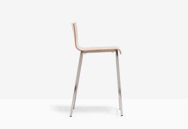 Стул деревянный полубарный Kuadra 465х505х890 мм Стул деревянный полубарный Kuadra 465х505х890 мм