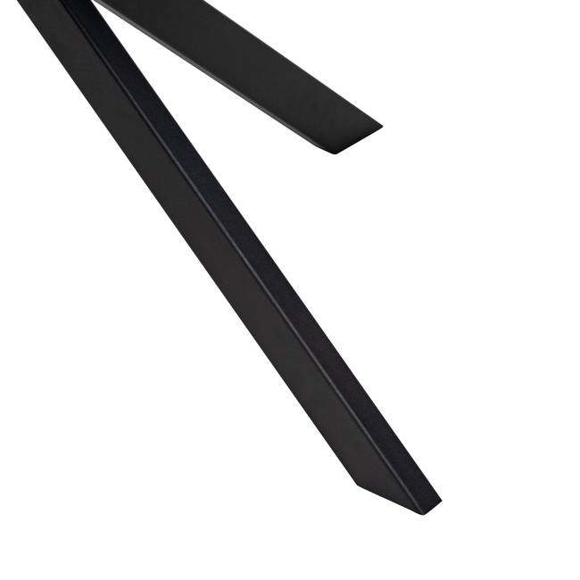 Стол раздвижной Leset Капри со стеклом Чёрный Стол раздвижной Leset Капри со стеклом Чёрный