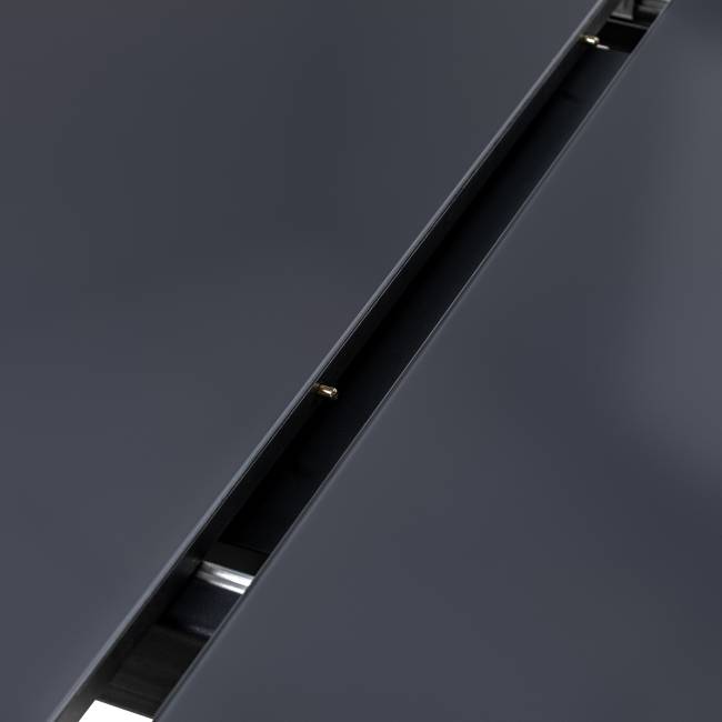 Стол раздвижной Leset Капри со стеклом Чёрный Стол раздвижной Leset Капри со стеклом Чёрный