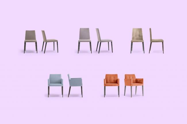 Стул деревянный мягкий Dress 500х520х900 мм