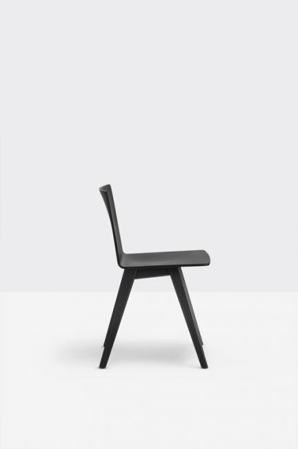 Стул деревянный Osaka черный ясень 475х525х770 мм Стул деревянный Osaka черный ясень 475х525х770 мм