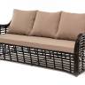"Ницца" диван из искусственного ротанга трехместный, цвет бронзовый "Ницца" диван из искусственного ротанга трехместный, цвет бронзовый