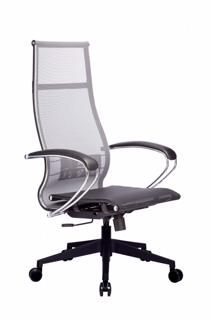 Кресло МЕТТА-7(MPRU)/подл.131/осн.002, серый