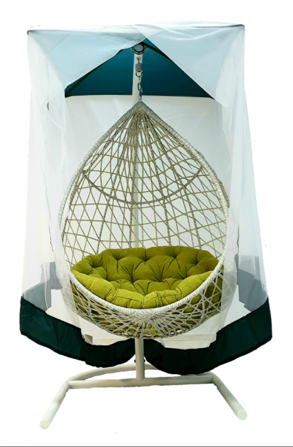 Москитная сетка "Комфорт" для одноместных подвесных кресел, зеленый