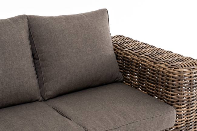 "Палермо" диван из искусственного ротанга трехместный, цвет соломенный "Палермо" диван из искусственного ротанга трехместный, цвет соломенный