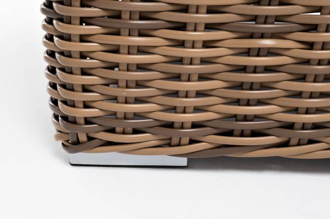 "Палермо" диван из искусственного ротанга трехместный, цвет соломенный "Палермо" диван из искусственного ротанга трехместный, цвет соломенный