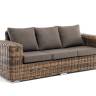 "Палермо" диван из искусственного ротанга трехместный, цвет соломенный "Палермо" диван из искусственного ротанга трехместный, цвет соломенный