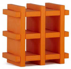 Стеллаж книжный пластиковый Booky Mini Standard 700х400х700 мм