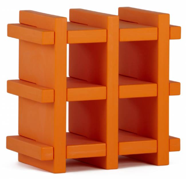 Стеллаж книжный пластиковый Booky Mini Standard 700х400х700 мм