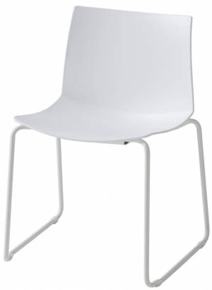 Стул пластиковый Kanvas 2 ST белый 520х510х790 мм