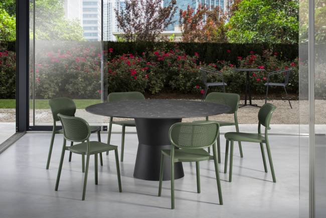 Стол ламинированный Nidaba Ø1200х740 мм